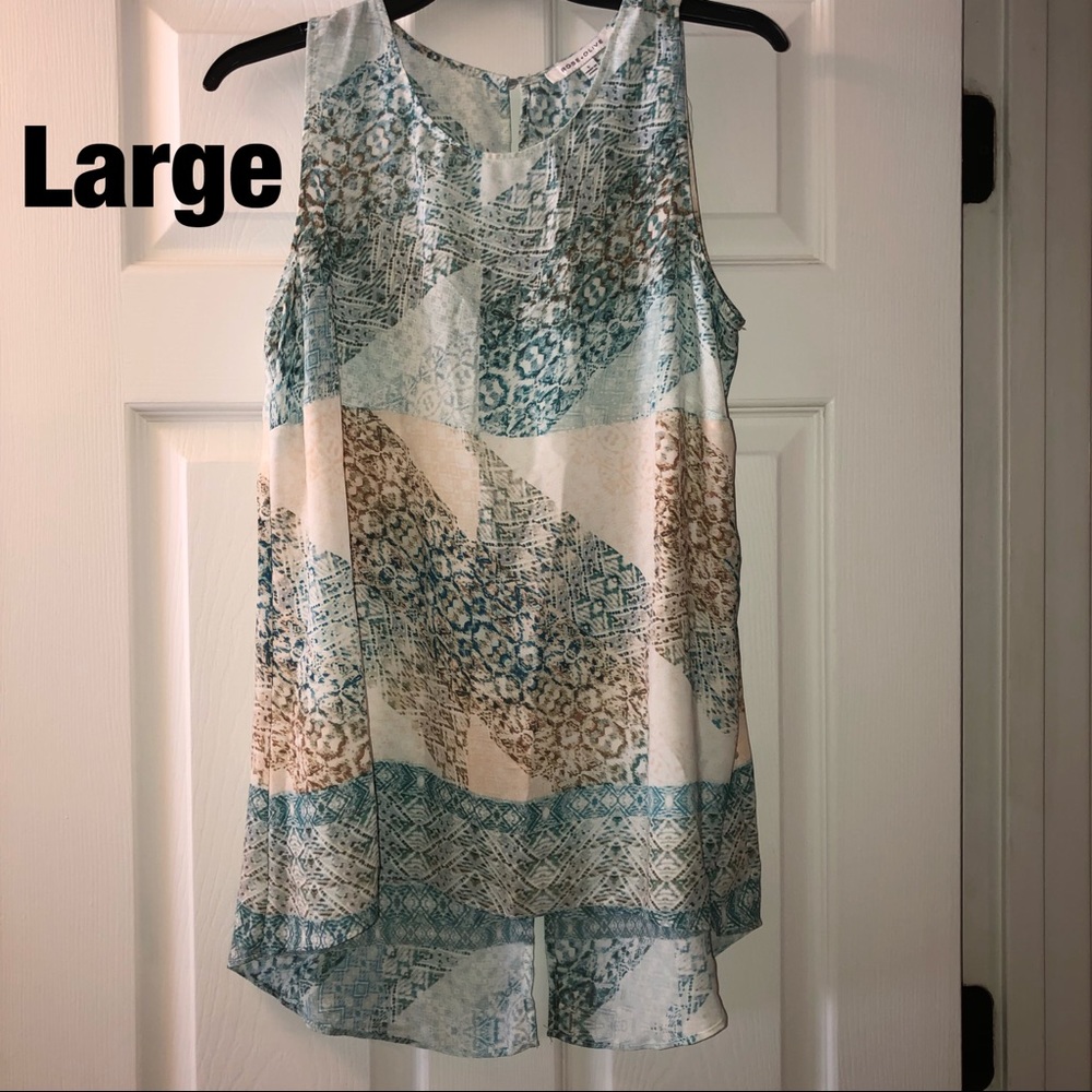 Tank top blouse